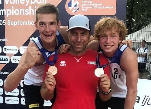 Austria claims a bronze medal a 4th place finish at U18 EuroBeachVolley in Ljubljana