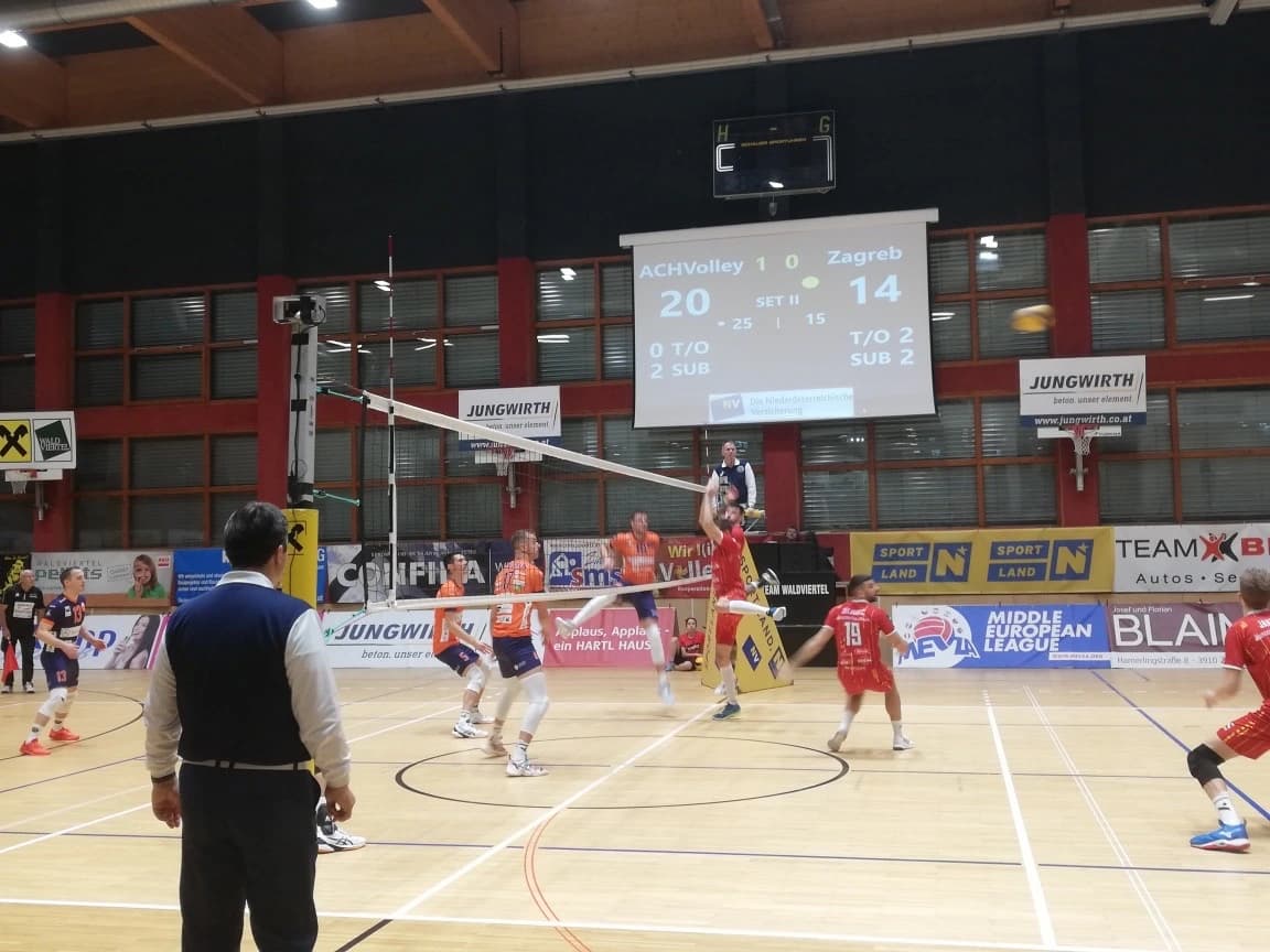 MEVZA: HAOK Mladost defeated by ACH Volley Ljubljana