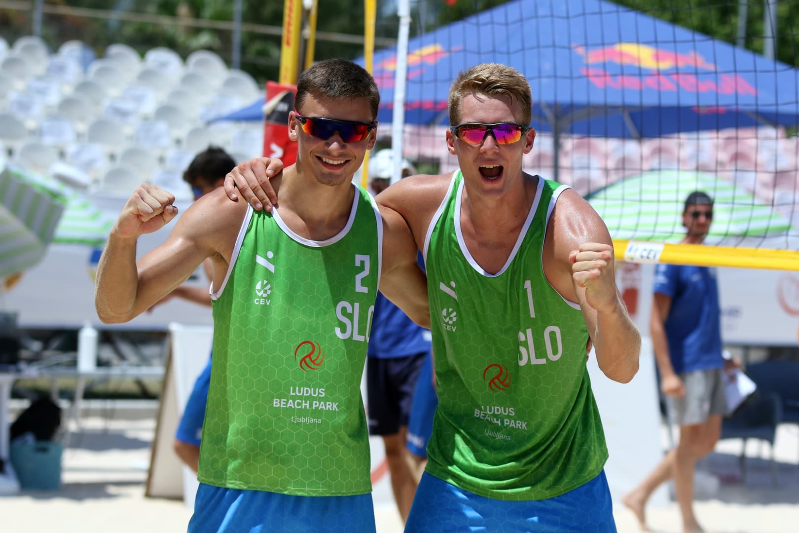 Slovenian Bracko & Mozic take the U20 EuroBeachVolley title