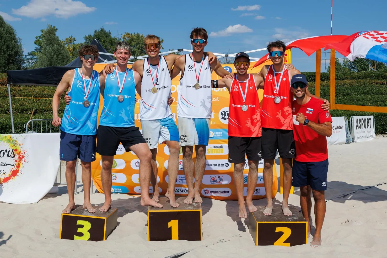 Czech Pair Olsansky/Westphal Crowned MEVZA Men’s Champions in Remerschen