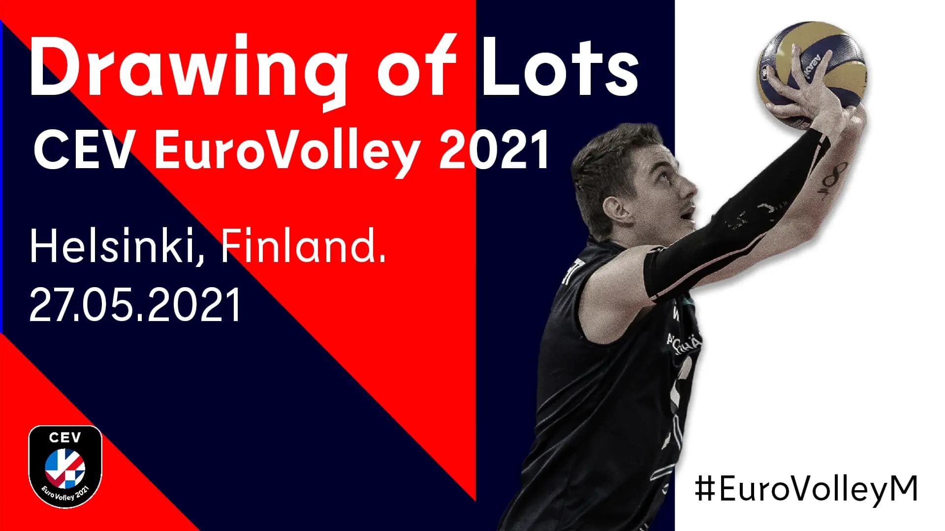 EuroVolley Men Drawing of Lots coming up this Thursday at 5 pm CEST!