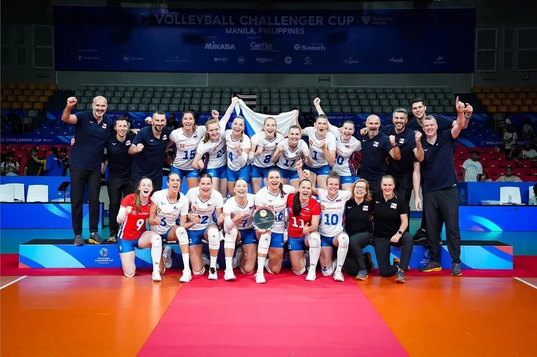 Czechia Triumphs in the Women’s Volleyball Challenger Cup
