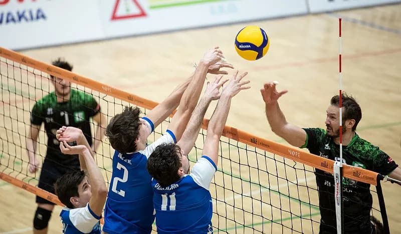 Men’s MEVZA League – UVC Holding GRAZ end regular season with win at VKP BRATISLAVA