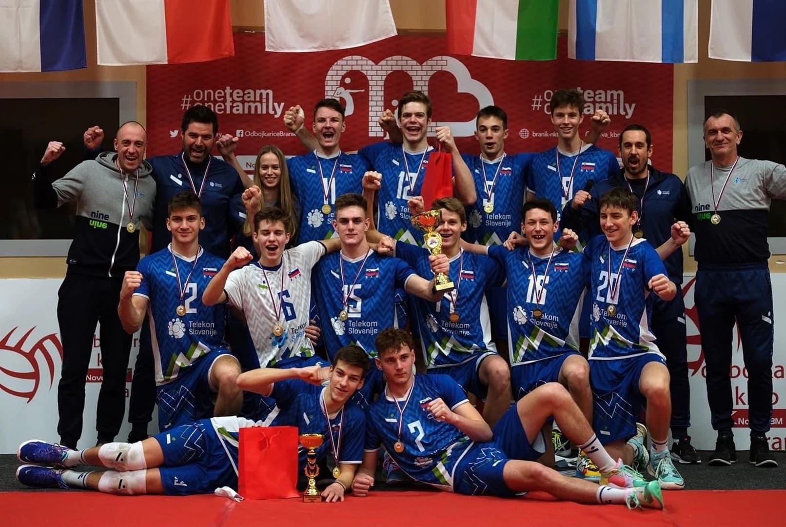 Slovenia book ticket to #EuroVolleyU18M Final Round
