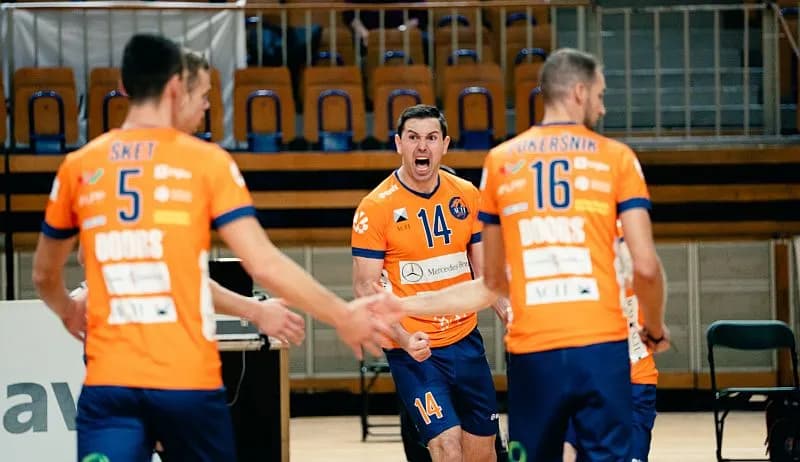 MEVZA League – ACH Volley Ljubljana celebrated seventh win in a row | European Cup results