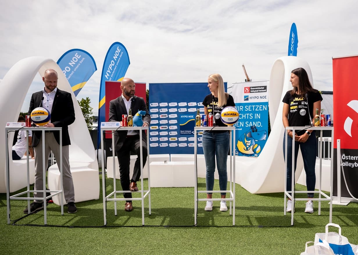 HYPO NOE Beach Volleyball Champions Cup finals coming up on Saturday in Vienna!