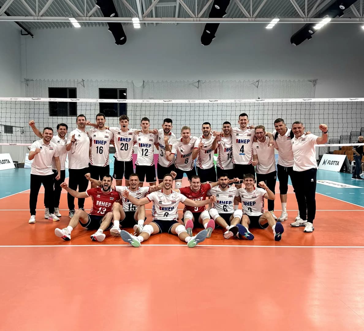 Austria win five-set drama as Hungary and Croatia dominate in straight sets