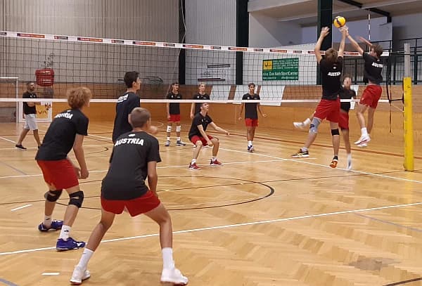Austrian youth national team gets together for the first time since lockdown