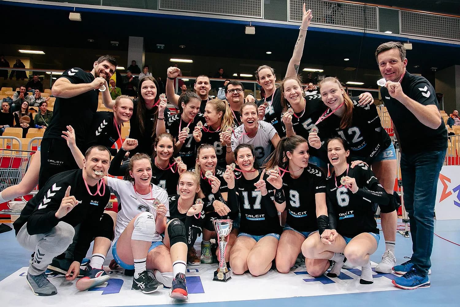 KAMNIK are the 2020 women’s MEVZA League champions, MARIBOR take Silver and rookies BRCKO Bronze