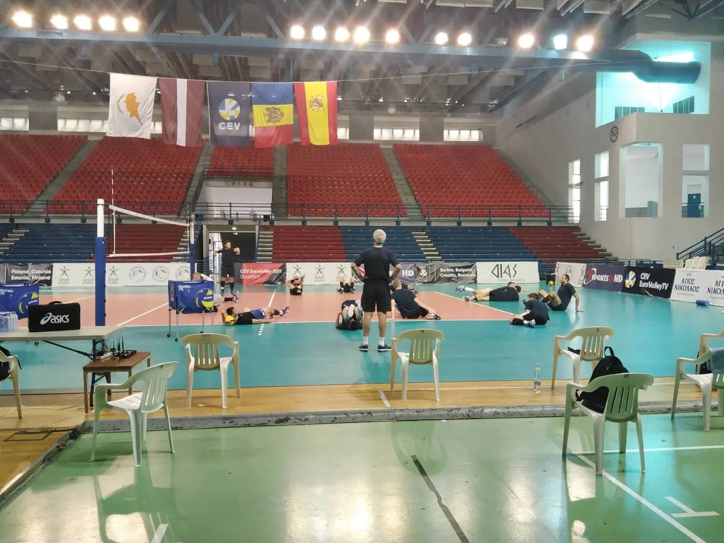 All teams ready for EuroVolley qualifier in Nicosia