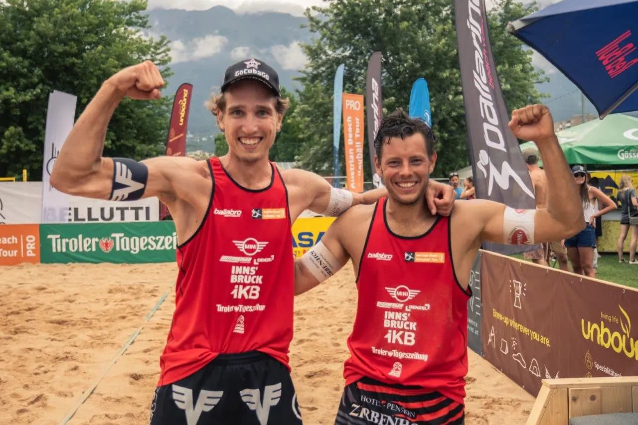 Austrian Beach Volleyball Tour stop with international flair successfully held in Innsbruck