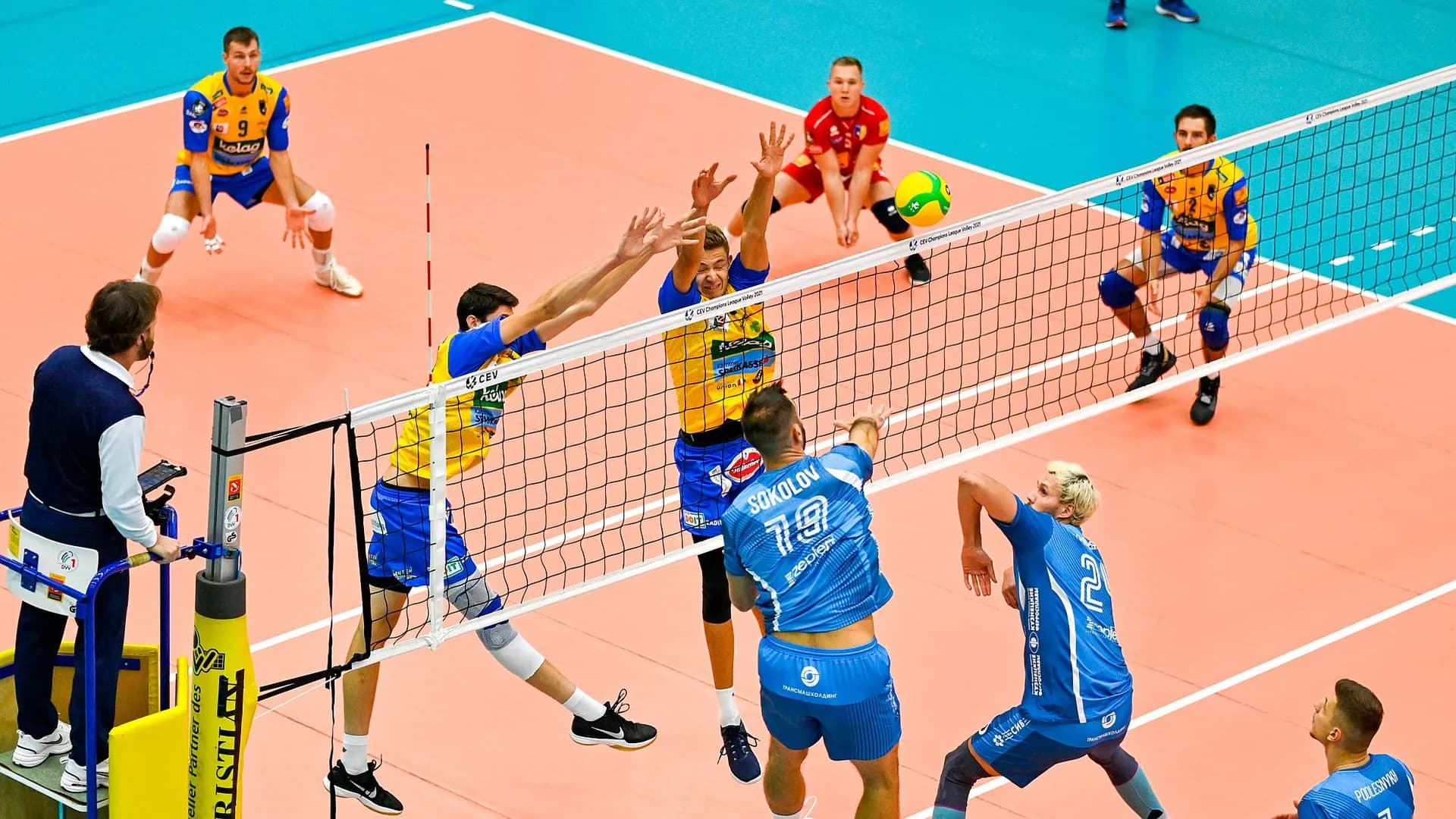 SK Zadruga Aich/Dob offers strong resilience to the powerhouse Dinamo Moscow