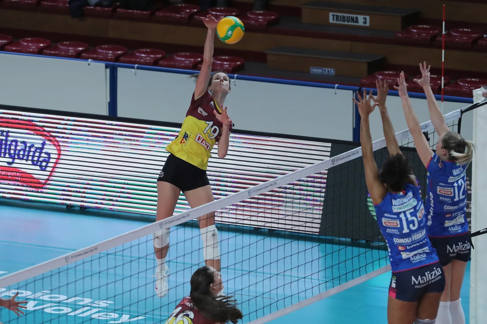 Liberec defeated by Pool leader Novara in CEV Champions League