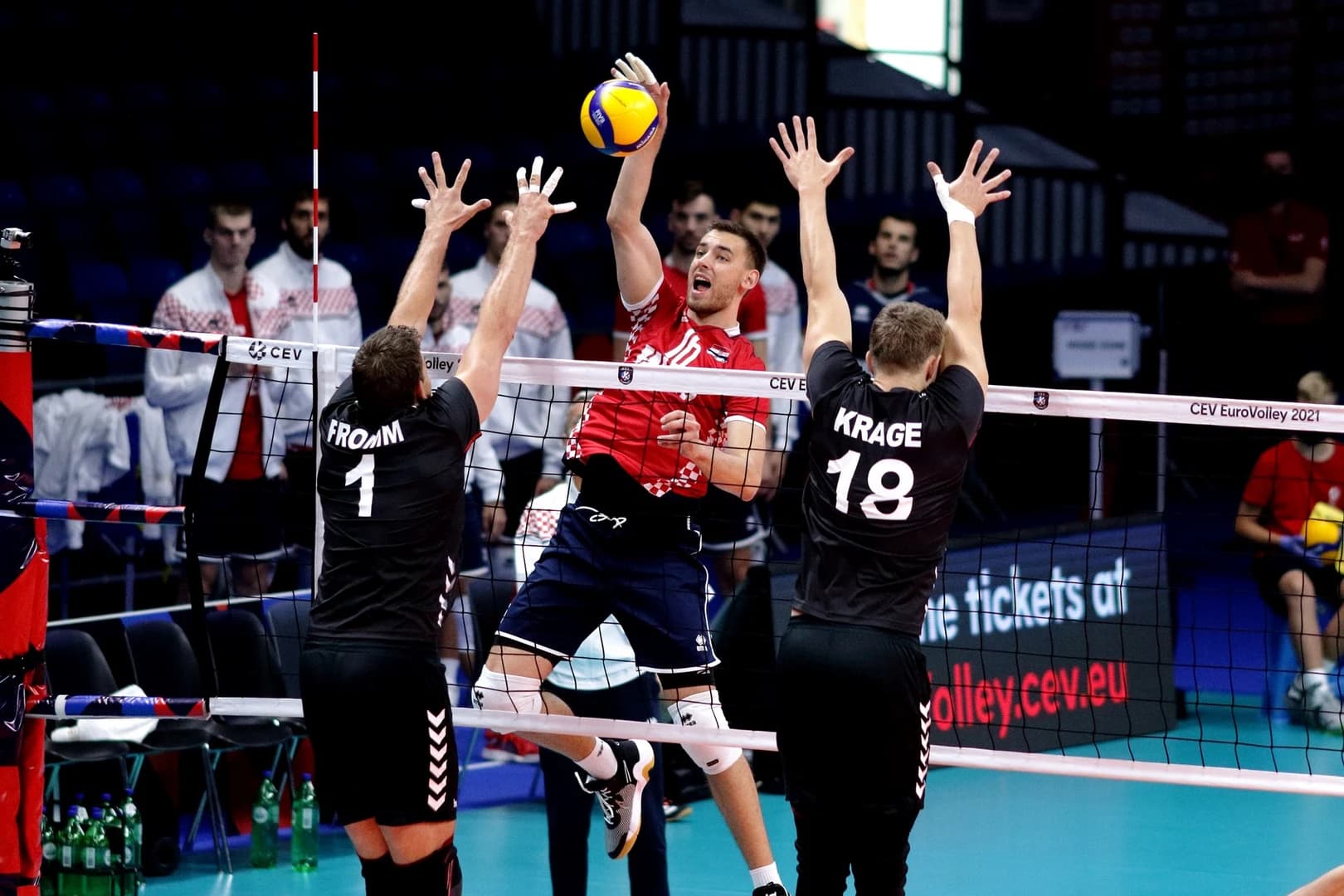 EuroVolleyM: Croatia to test Olympic champions France on Sunday