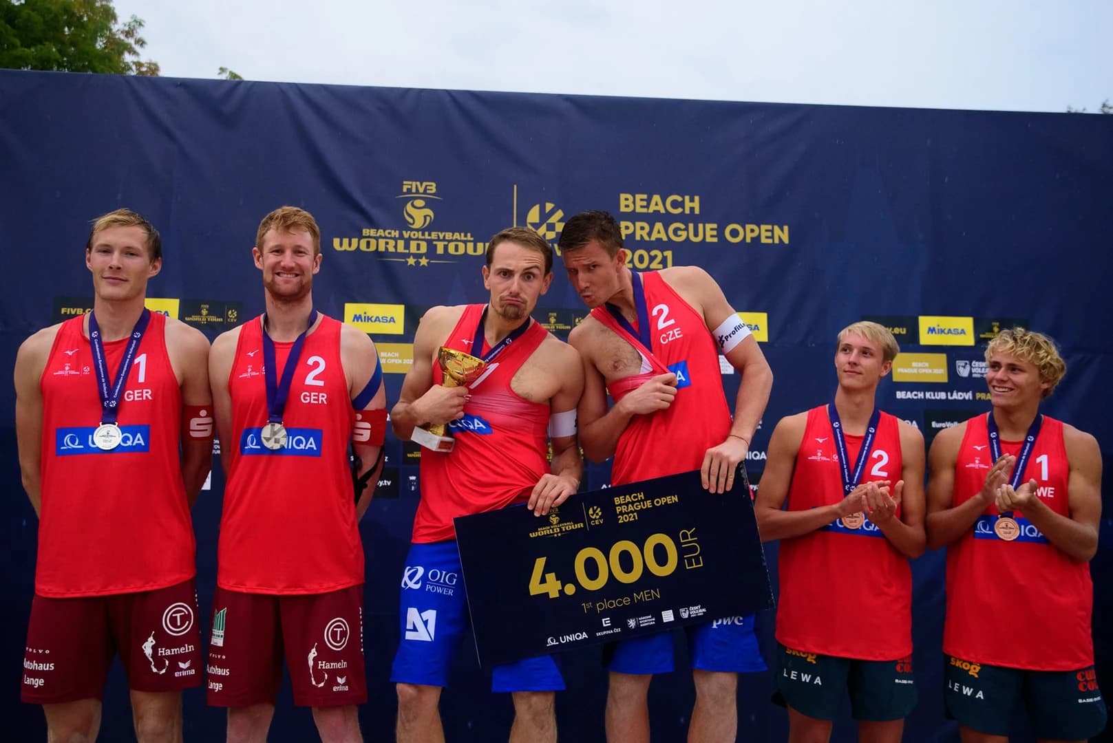 Perušic and Schweiner triumph on home soil at Prague 2-Star World Tour event