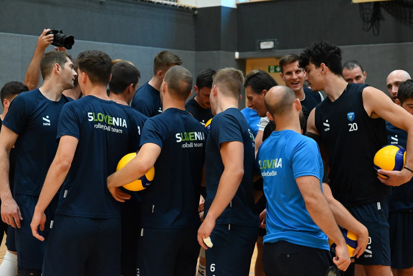 Team Slovenia together again