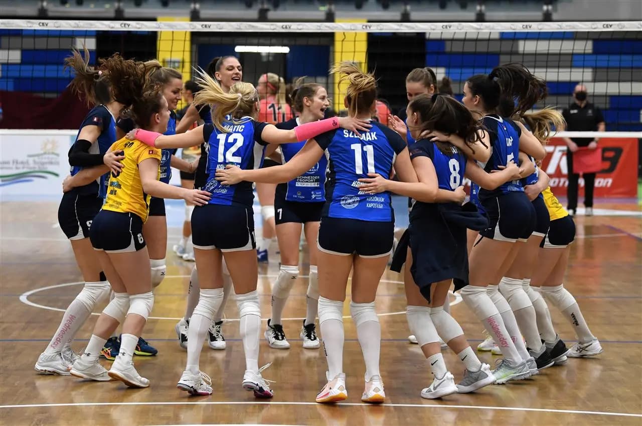 Neighbours KAPOSVAR and NITRA to battle for CEV ChallengeCup semi-final spot