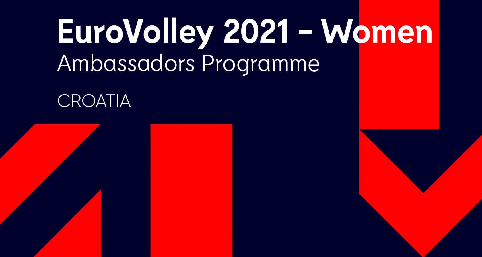 The EuroVolley 2021 Women – Ambassadors from Croatia!
