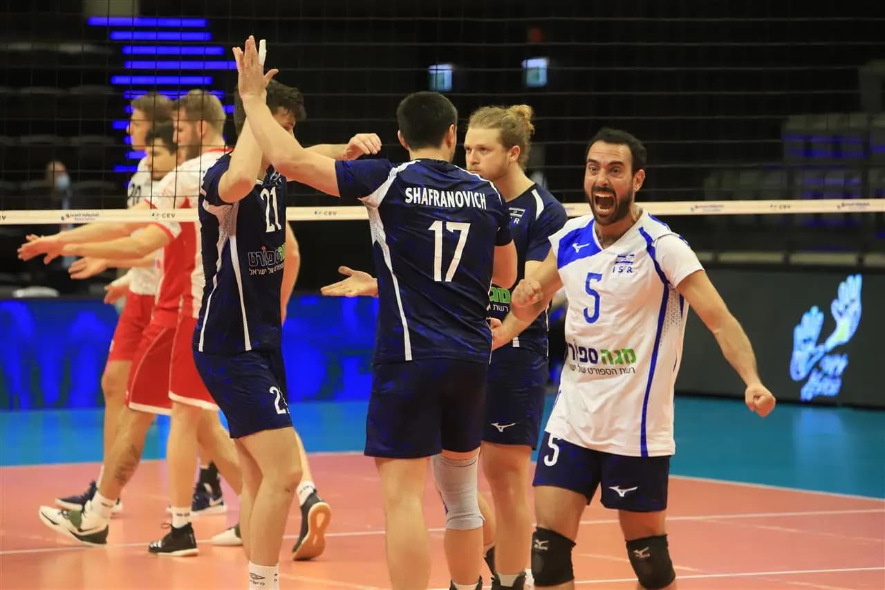 First tiebreaker in Hadera, and first victory for Israel at the EuroVolley Qualifier