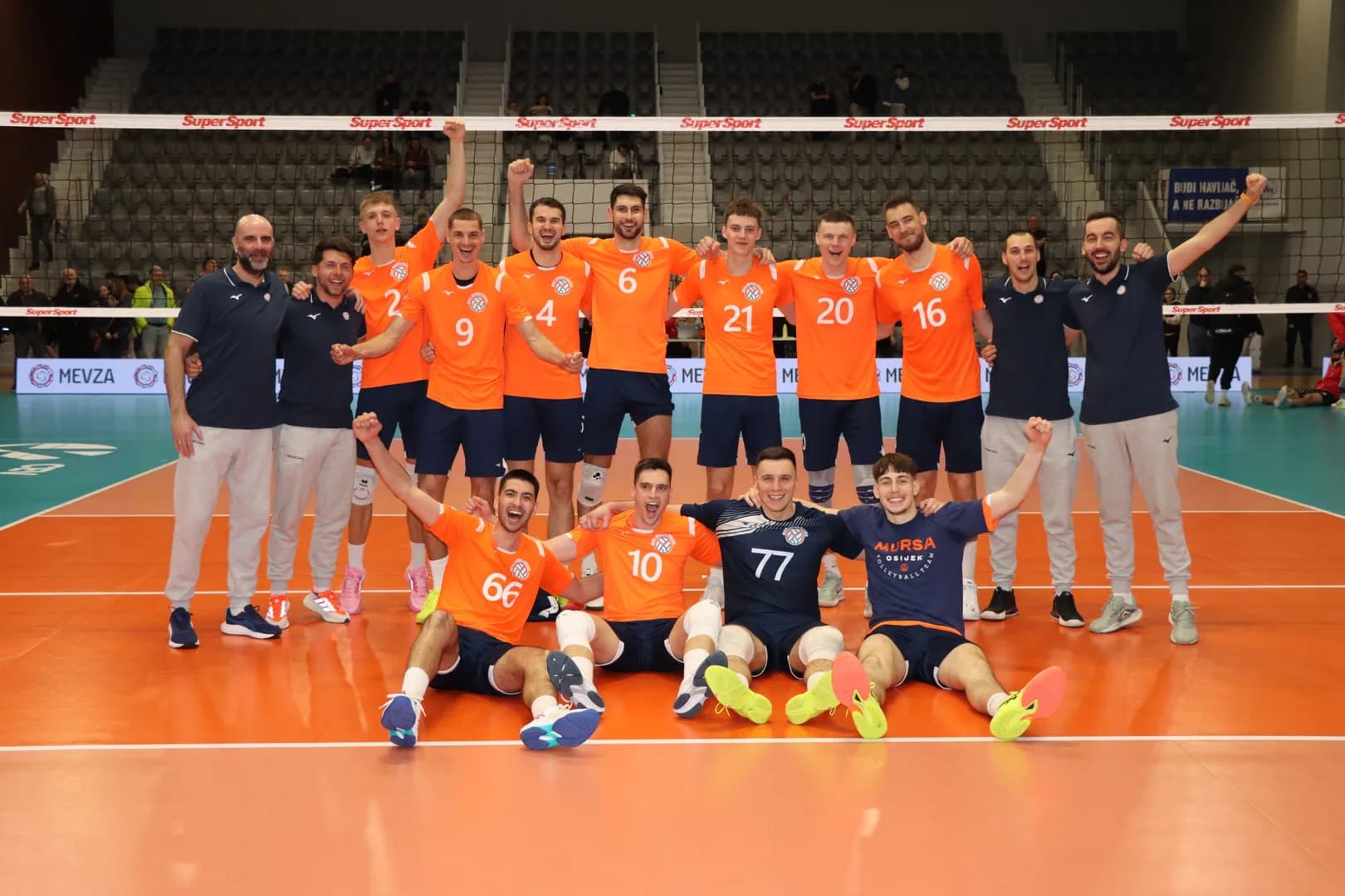 Mursa Osijek and MAV Elore Foxconn Advance to MEVZA Final in Osijek