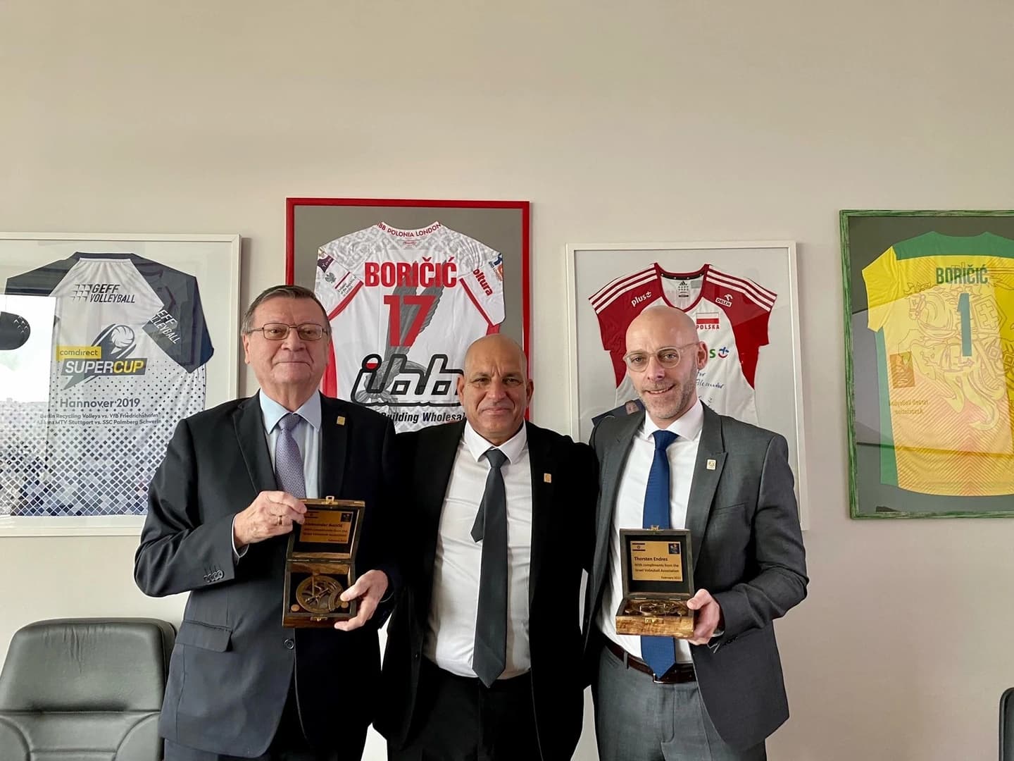 CEV President holds talks with Israeli delegation