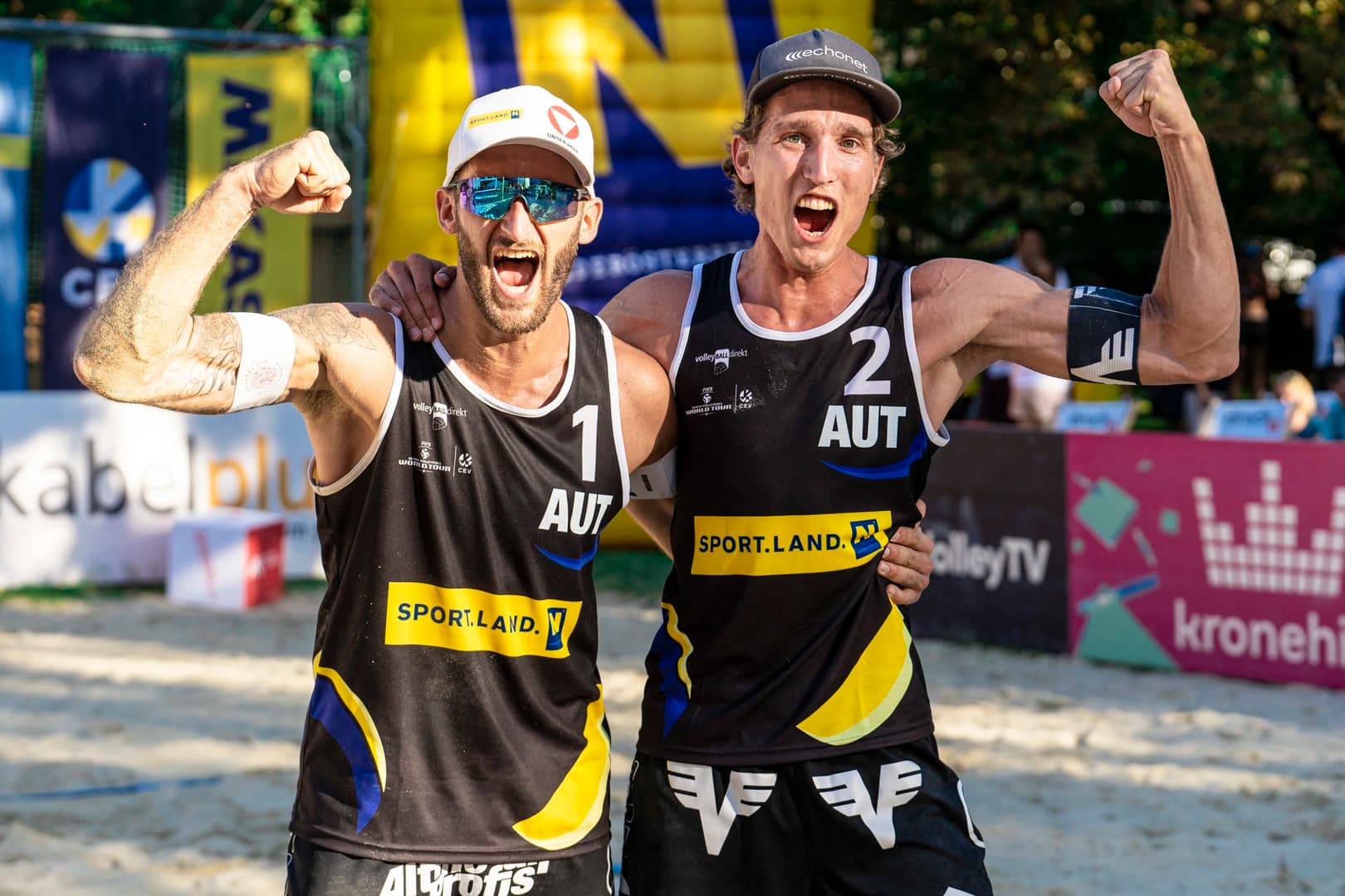 Three Austrian teams progress to men’s Main Draw at BADEN OPEN