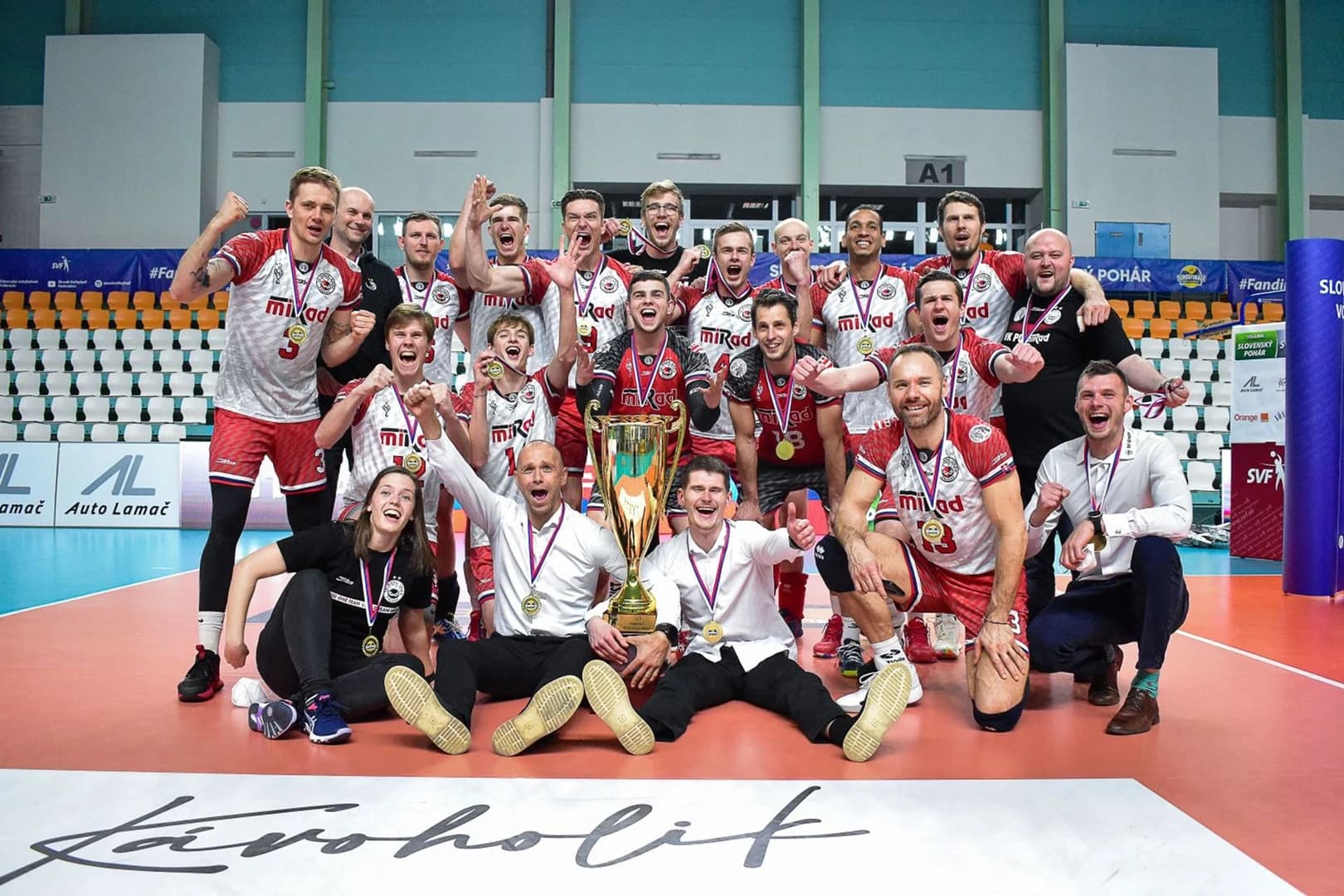 Prešov celebrate fourth triumph in Slovak Cup, as Svidník lose fourth final