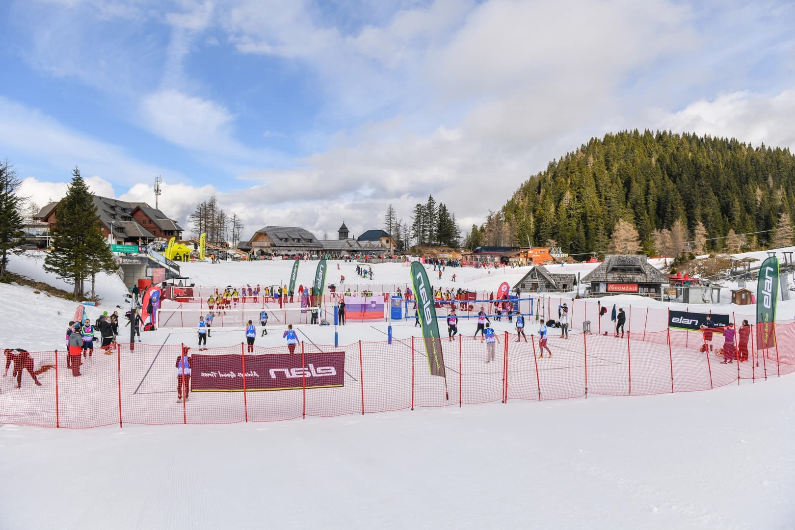 Slovenia’s Snow Volleyball Champions Crowned at Krvavec